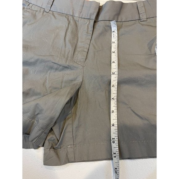 NWT J. Crew Womens Broken-in Chino Shorts 21760SP 100% Cotton City Fit Gray SZ 8 - Picture 6 of 10